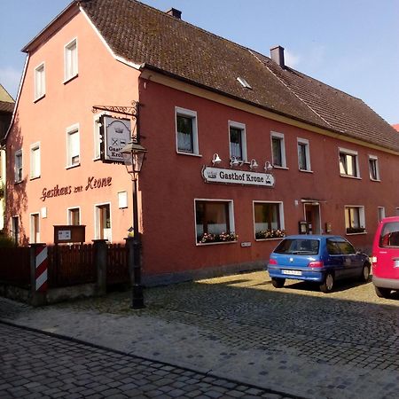 Gasthof Zur Krone Burghaslach Экстерьер фото